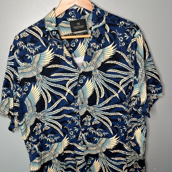 SOLD Scotch & Soda Amsterdam Couture Bonjour! Resort Shirt - Phoenix - Picture 3 of 11